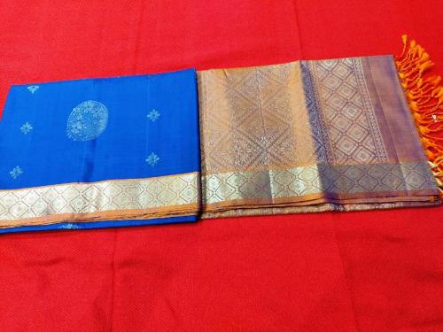 SOFT SILK SAREE WITH BLOUSE